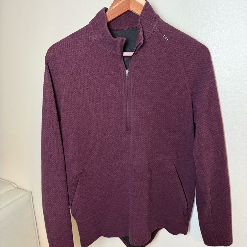 Mens lululemon Maroon Half Zip